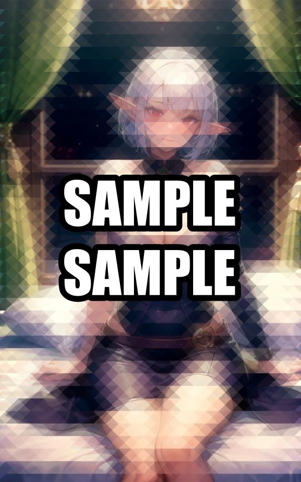 サンプル画像1:冬の日にベッドで誘うエルフちゃん(ぽっけぽけ) [d_497939]