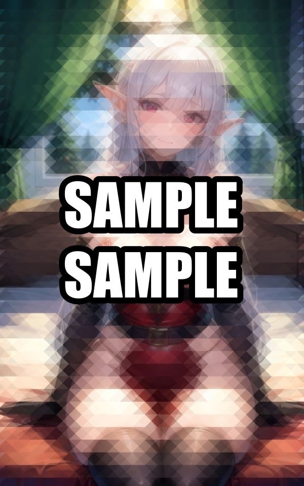 サンプル画像4:冬の日にベッドで誘うエルフちゃん(ぽっけぽけ) [d_497939]