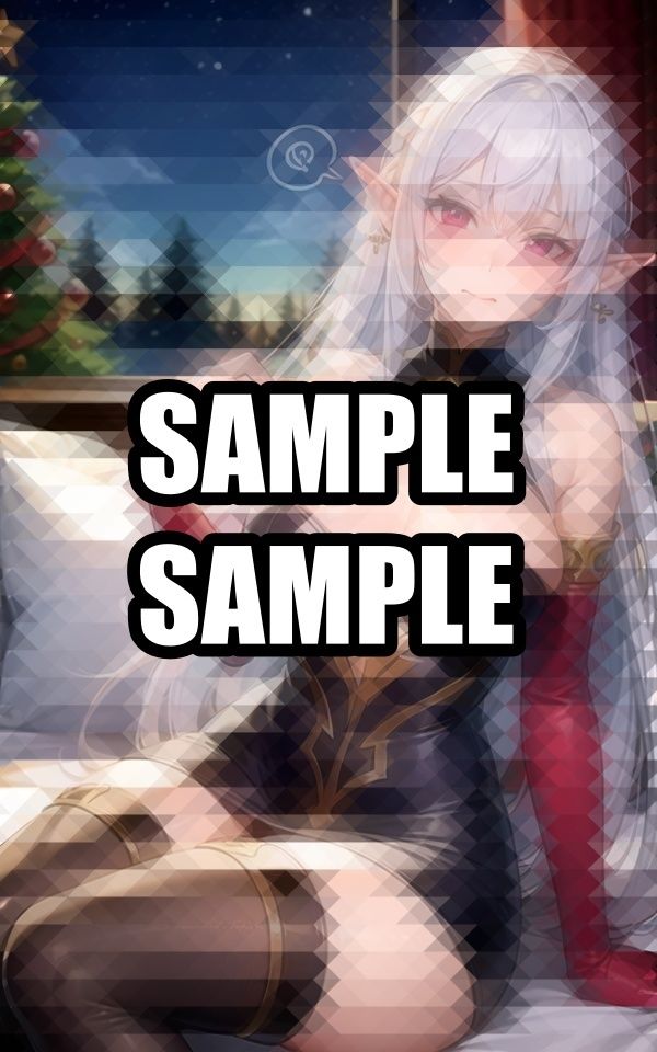 サンプル画像6:冬の日にベッドで誘うエルフちゃん(ぽっけぽけ) [d_497939]