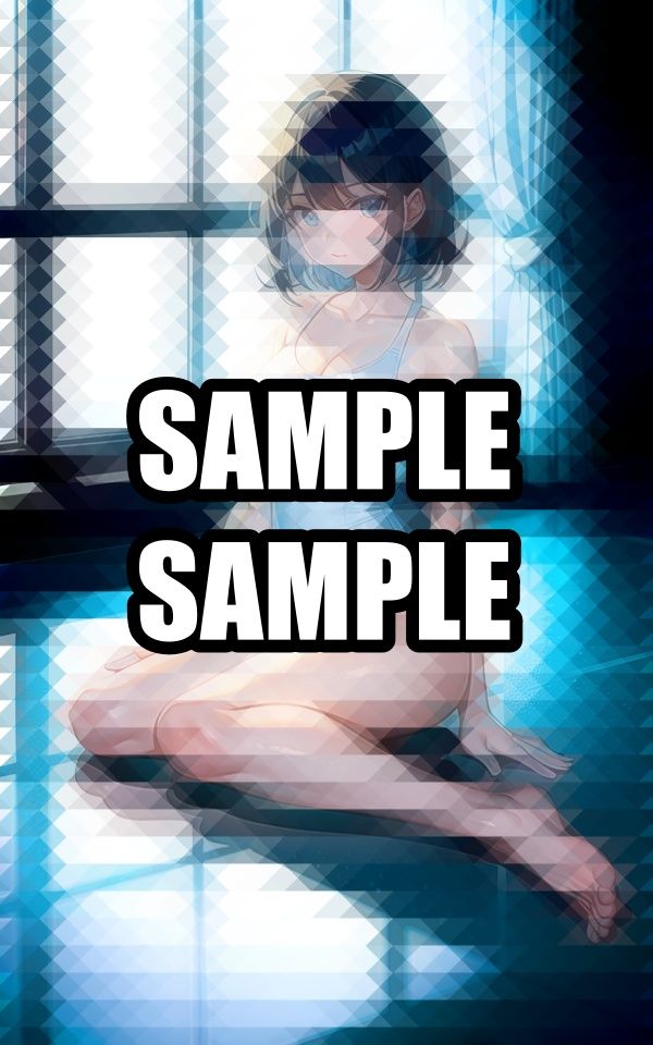 サンプル画像1:黒と白のスクール水着どっちが好き？(ぽんぽこ) [d_497995]