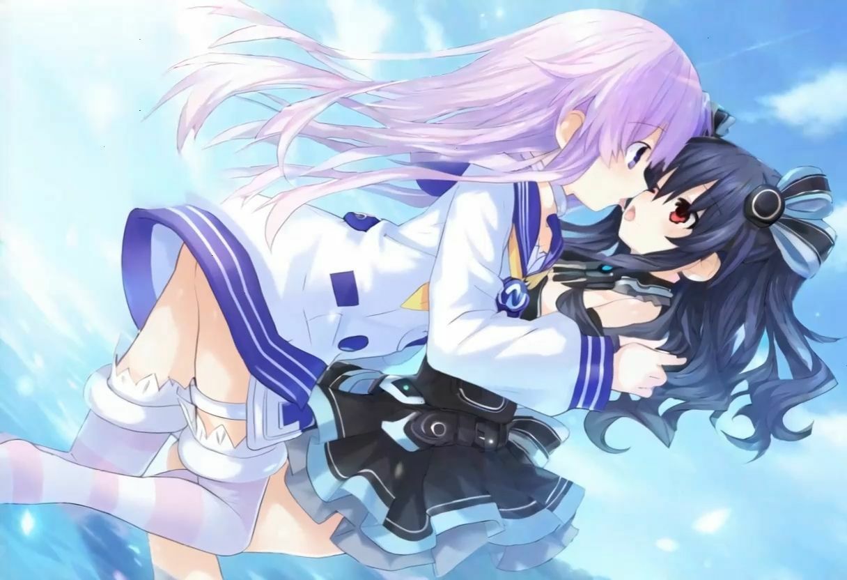 サンプル画像2:美少女たちの百合キスと女神たちのダブルフェラ(ぬぎかけぱんつ) [d_498057]