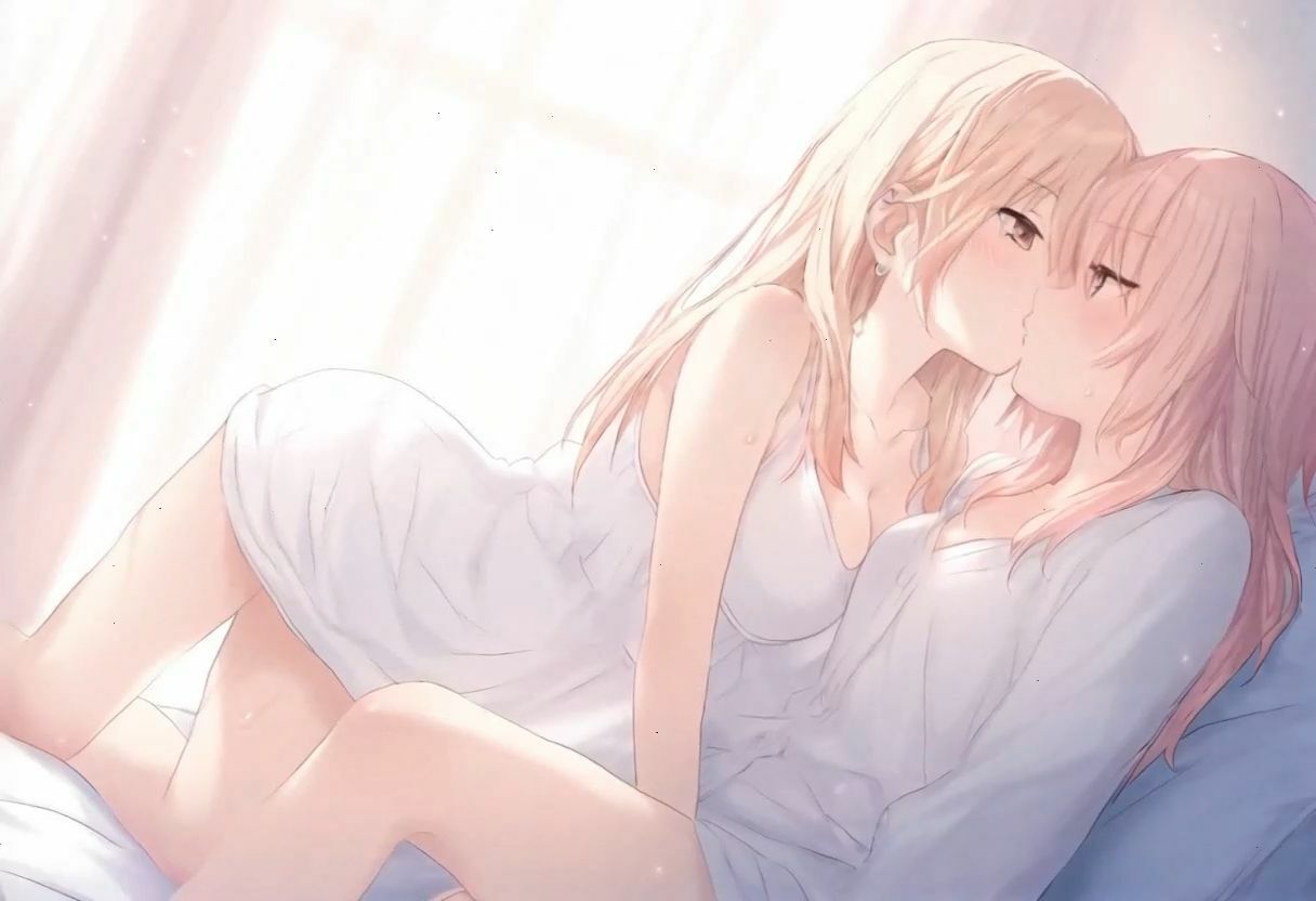 サンプル画像6:美少女たちの百合キスと女神たちのダブルフェラ(ぬぎかけぱんつ) [d_498057]