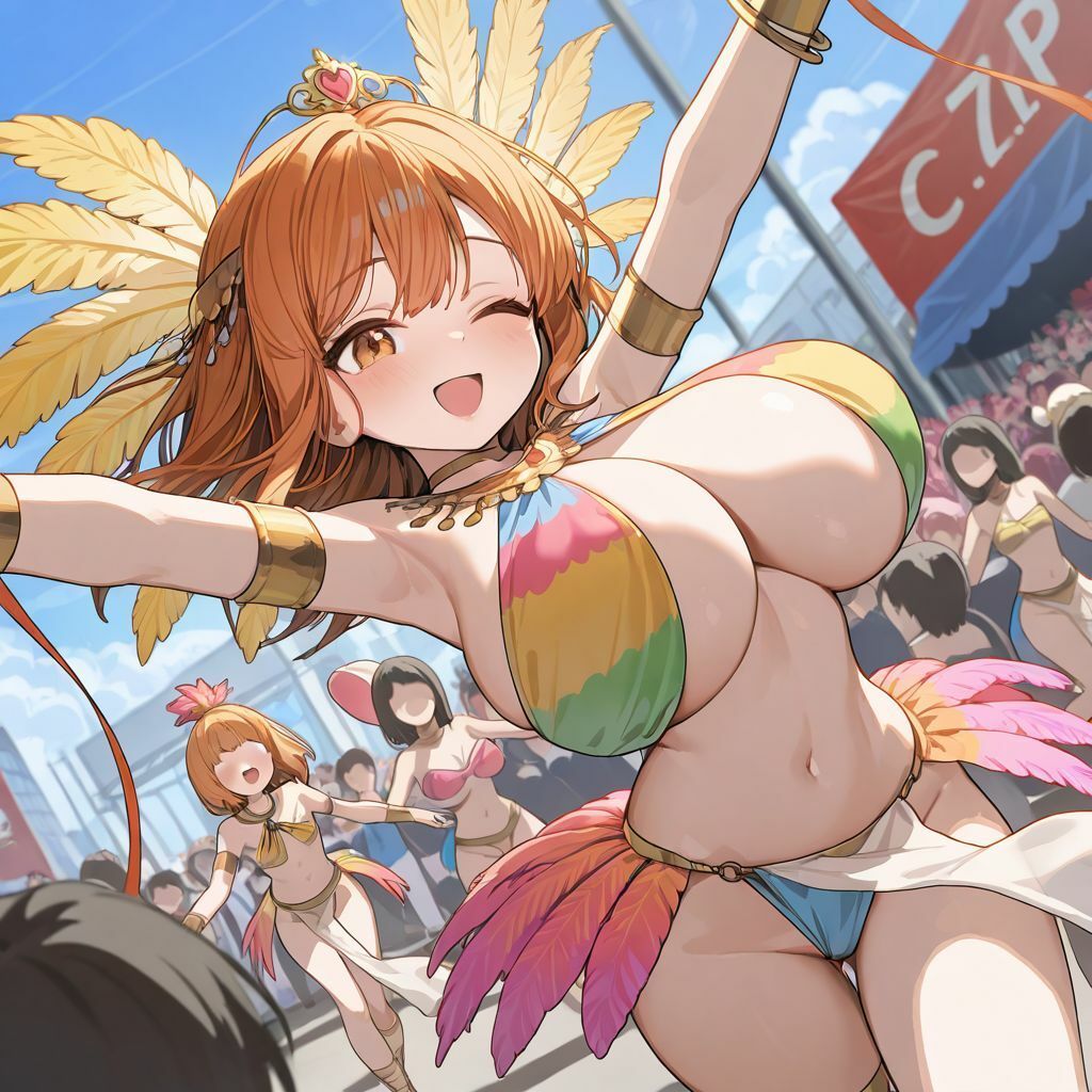 サンプル画像1:ど健全カーニバル ダンシングフラワー(Arymada) [d_498061]