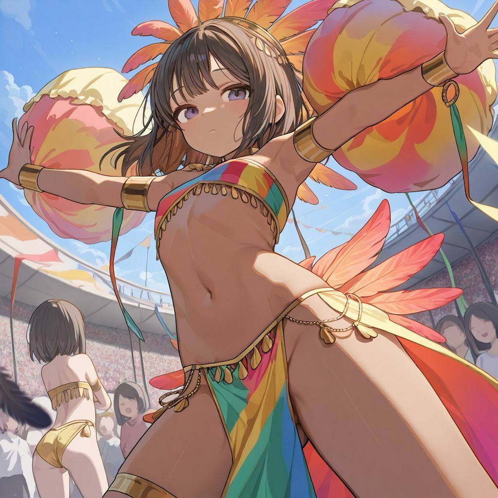 サンプル画像2:ど健全カーニバル ダンシングフラワー(Arymada) [d_498061]