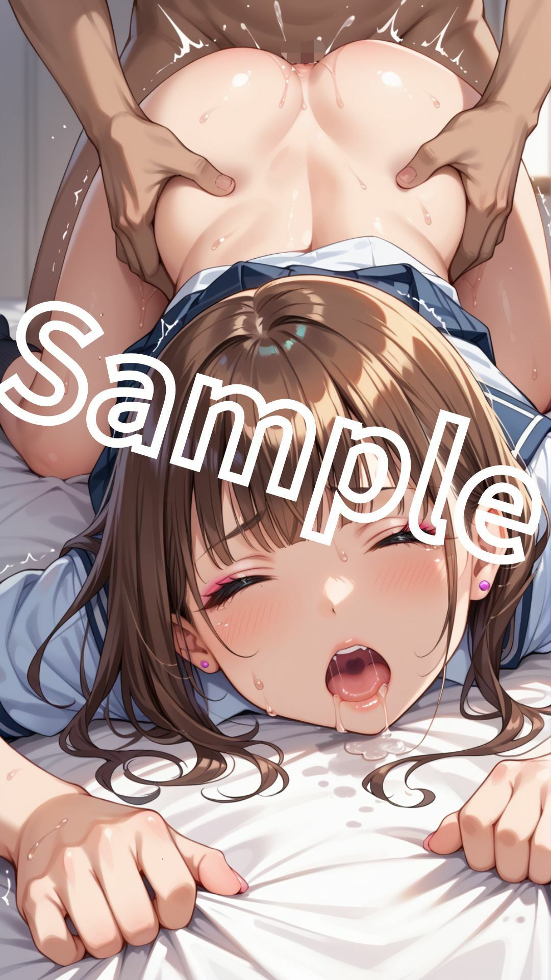 サンプル画像3:生意気巨乳ギャルJK妹を何度もイかせて従順な性奴●にした記録(アオハル娘スタジオ) [d_498067]