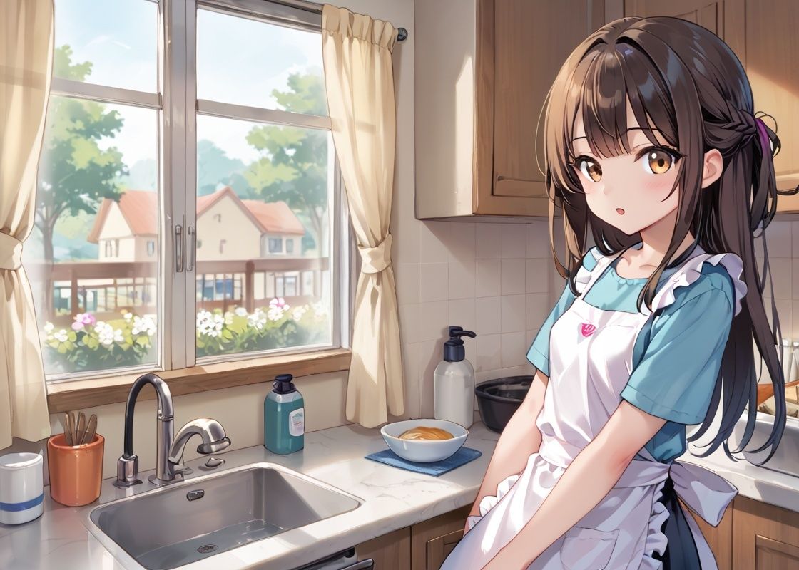 サンプル画像1:風邪のお見舞いに来てくれた幼馴染にお礼のセックス(sksk) [d_498071]