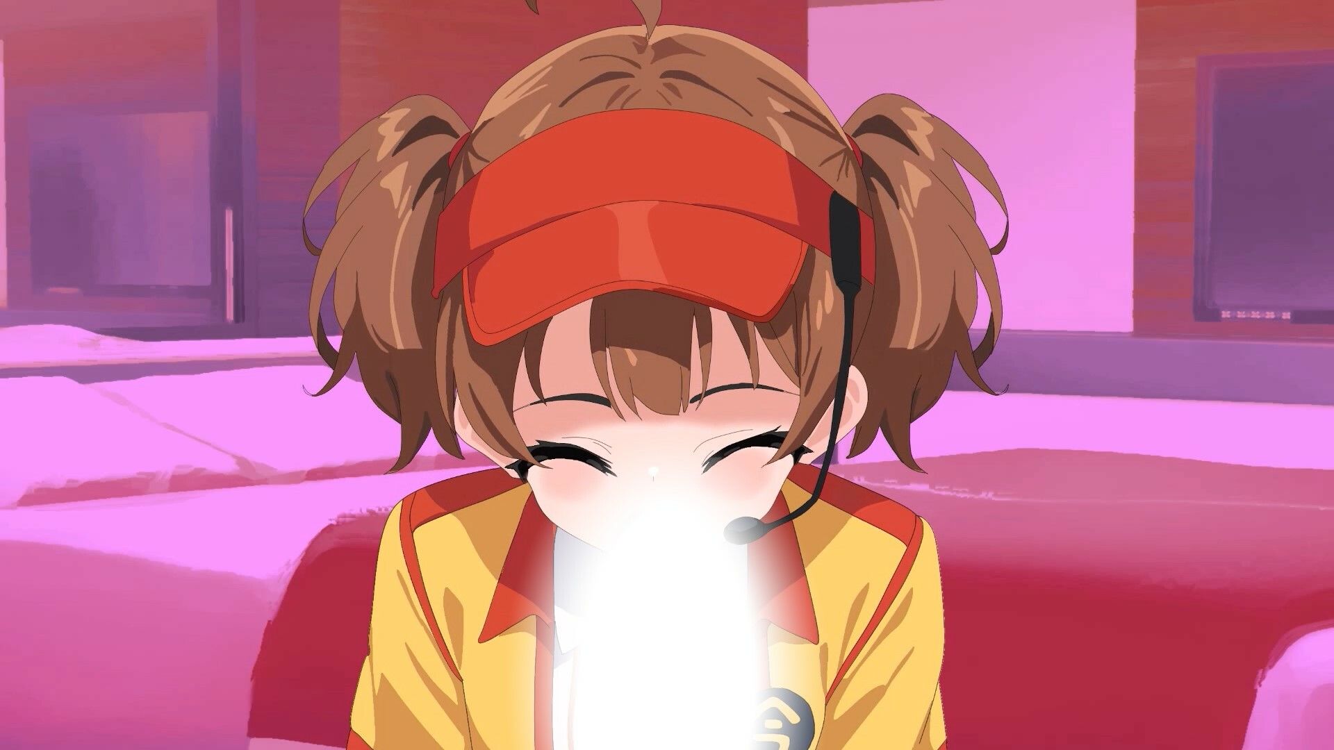 サンプル画像2:【Live2Dアニメ】大人気のハンバーガー娘とフェラと騎乗位エッチ(サクナシモーション) [d_498072]