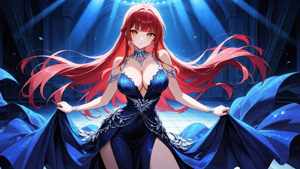 サンプル画像2:グラドル撮影で種付け懇願〜赤髪お姉さんとピンク髪美少女〜【4K】(御一堂) [d_498337]