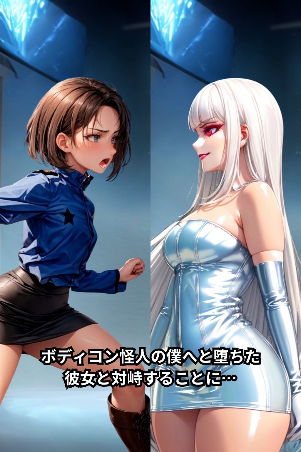 サンプル画像4:ラピスレンジャー 〜ボディコン洗脳の恐怖〜 VOL.2(狂い咲花屋敷) [d_498351]