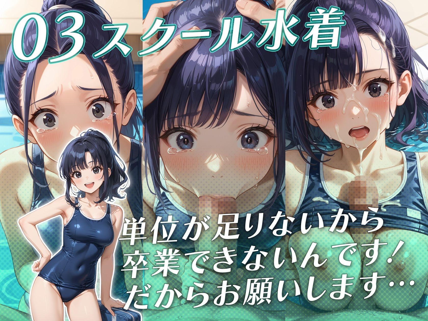 サンプル画像3:10人のフェラコレクション(フワガールズ) [d_498480]