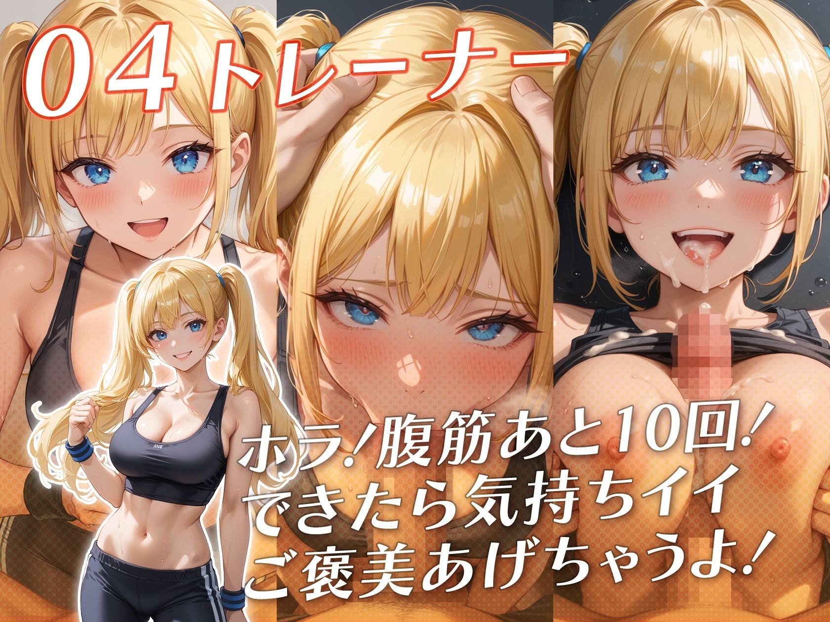 サンプル画像4:10人のフェラコレクション(フワガールズ) [d_498480]