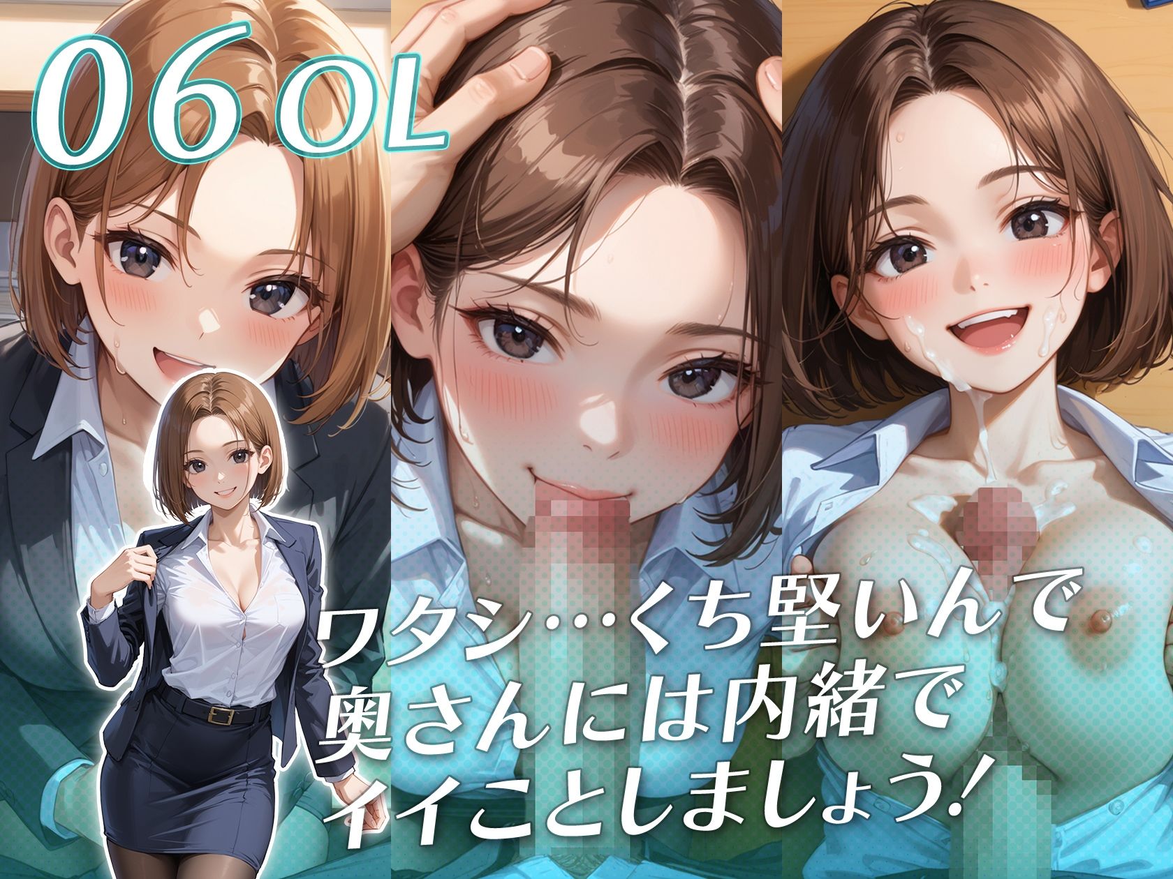 サンプル画像6:10人のフェラコレクション(フワガールズ) [d_498480]