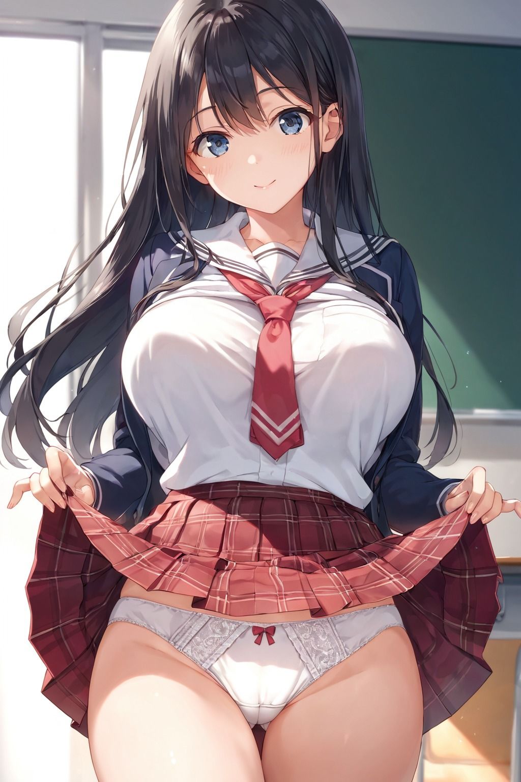 サンプル画像2:爆乳ギャルを生ハメ！性教育学園(きょほう) [d_498575]