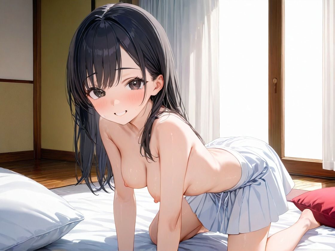 サンプル画像1:無防備すぎる巨乳妹と目のやり場のないメチャ狭ワンルーム同居性活(くらら) [d_498581]