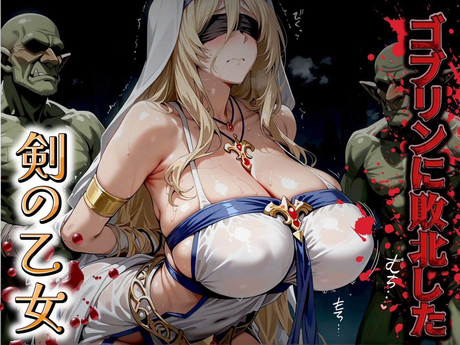 サンプル画像1:剣の乙女はゴブリン専用の肉オナホ(パイパイロット) [d_498665]