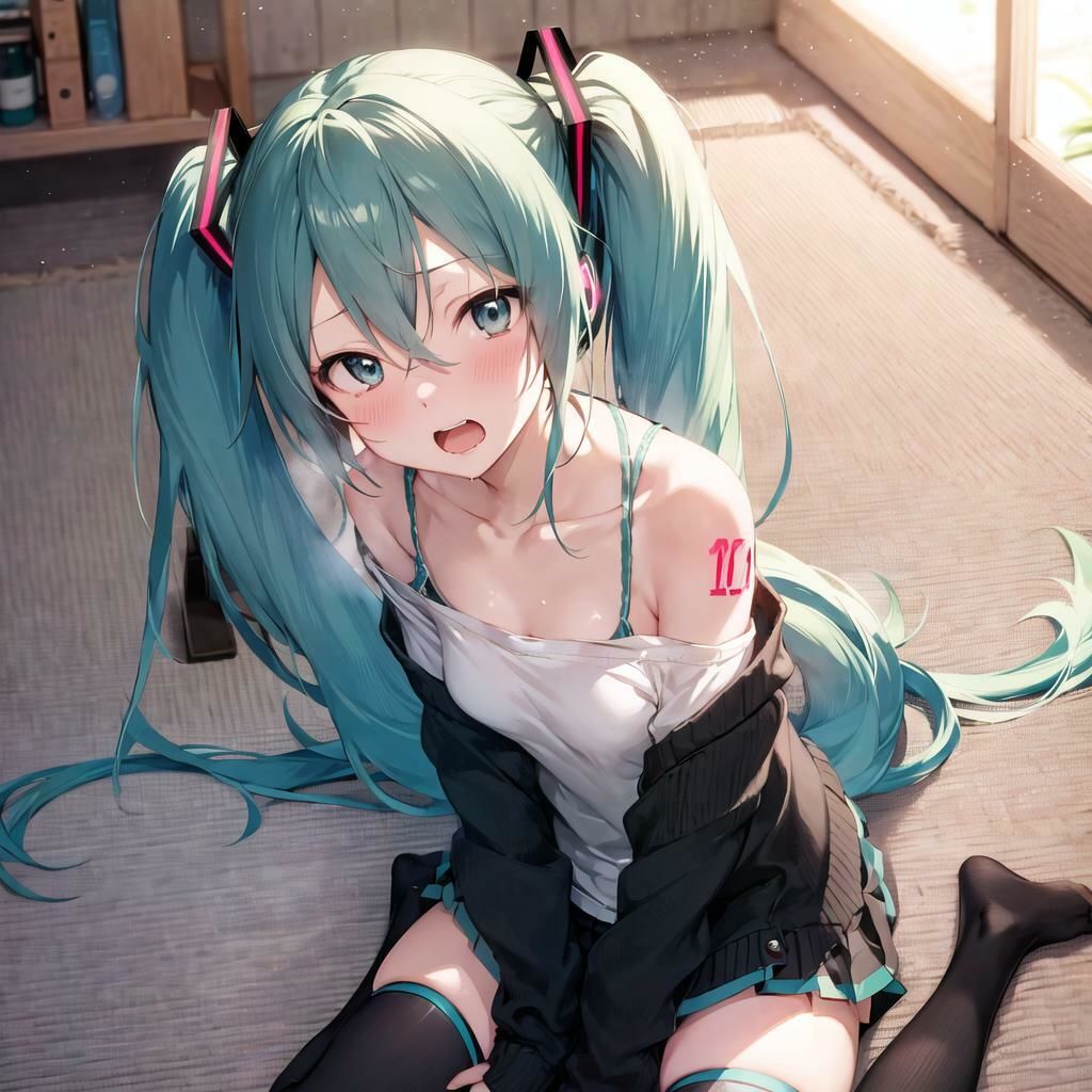 サンプル画像3:キャラフェチ  某アイドルの女の子すわり編(フェチ工房) [d_498676]