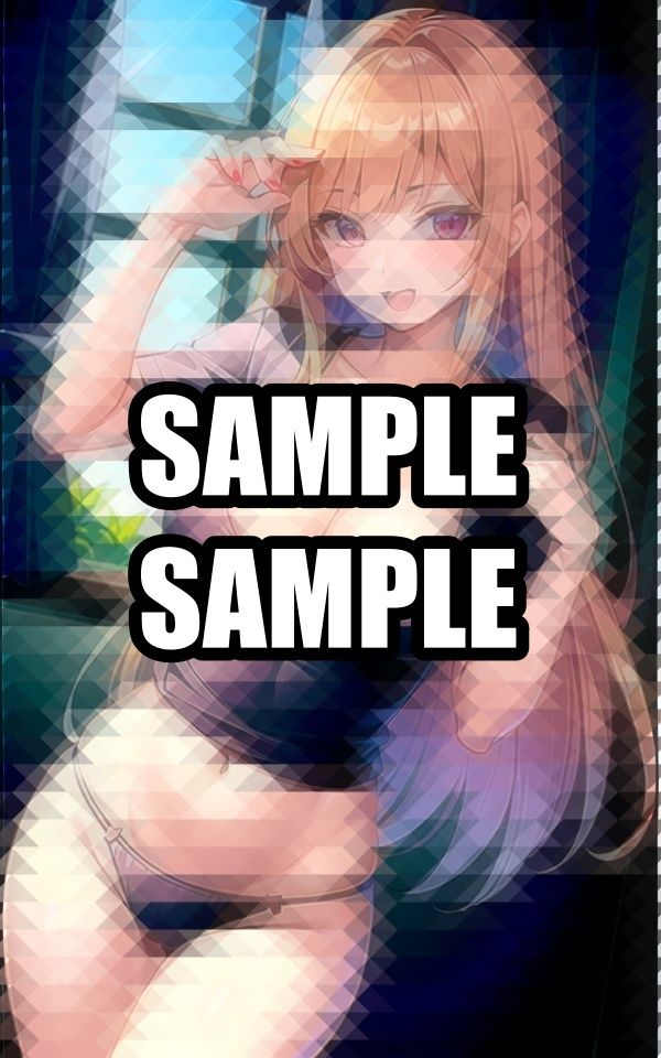 サンプル画像1:ラフな格好をする隣人のお姉さん(ぽんぽこ) [d_498824]