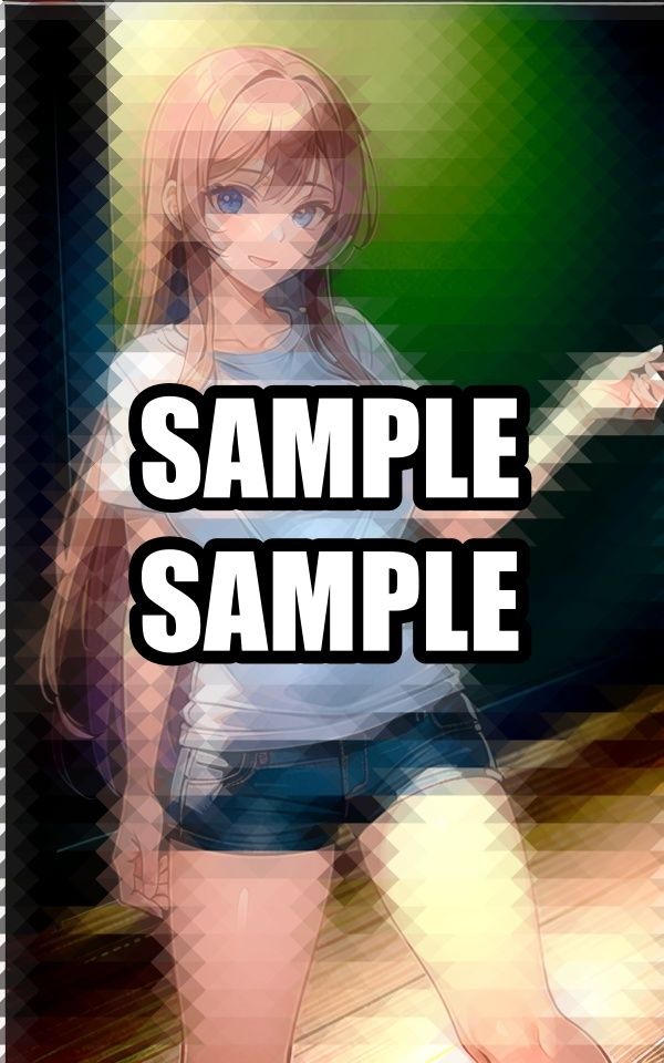 サンプル画像3:ラフな格好をする隣人のお姉さん(ぽんぽこ) [d_498824]