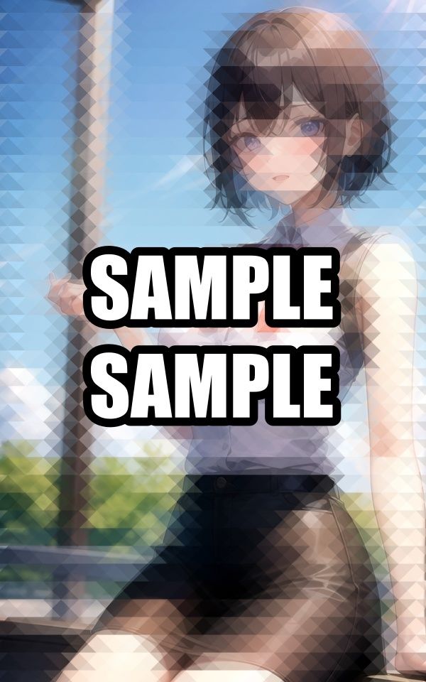 サンプル画像5:ポリスコスプレの僕の彼女(たぬき) [d_498931]