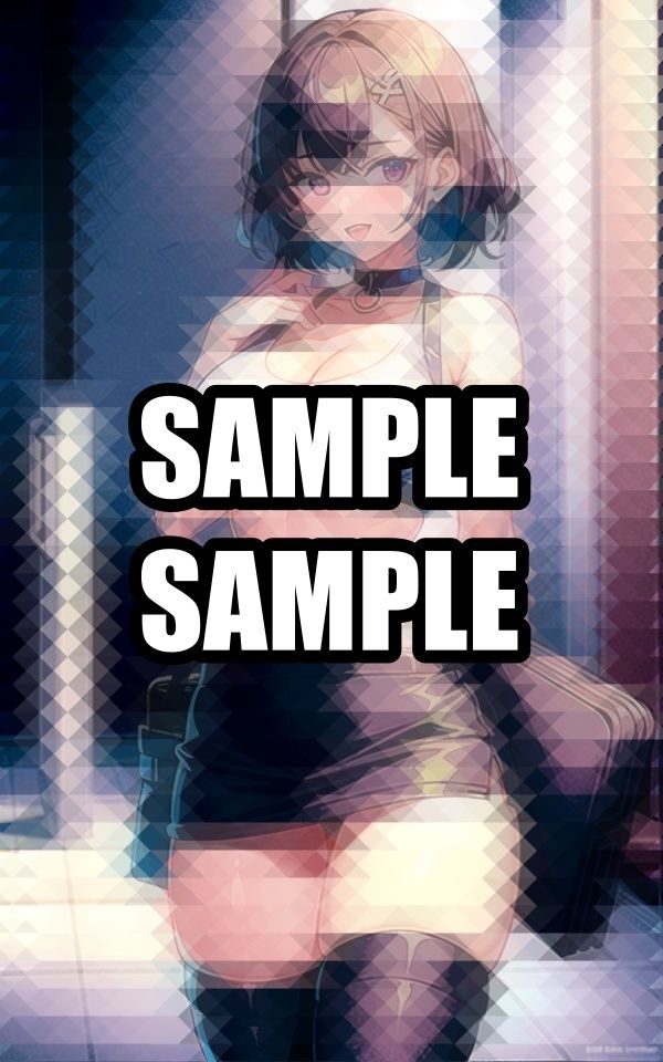 サンプル画像3:ミニスカ美女イラスト集(AIラボラボ) [d_498940]