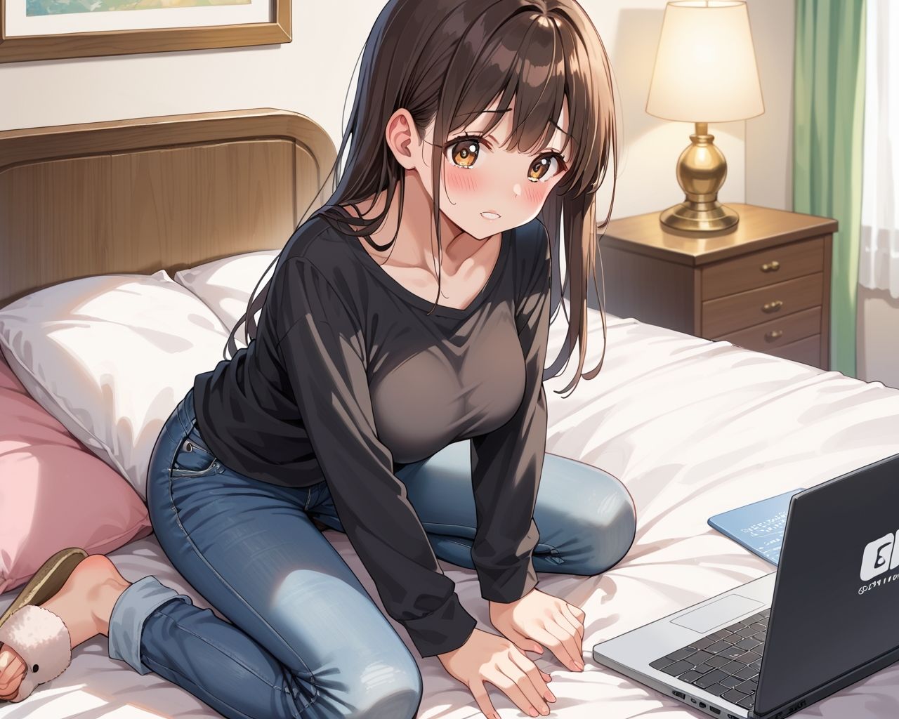 サンプル画像1:どんなエロ命令も叶える妹のご奉仕 巨乳で真面目女子校生(ひつじ雲) [d_498956]