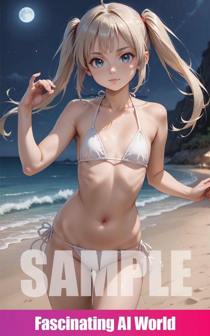 サンプル画像1:ちっぱいビキニ彼女(I’m ai) [d_499065]