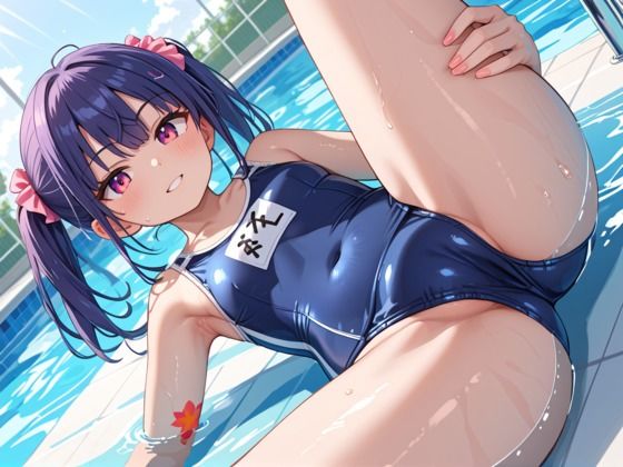 サンプル画像2:水泳教室のコーチとエ○特訓！(むちきち) [d_499122]