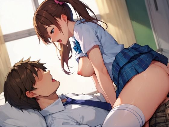 サンプル画像4:クラスの巨乳清楚ちゃんとちょっと大人なデート？(むちきち) [d_499177]