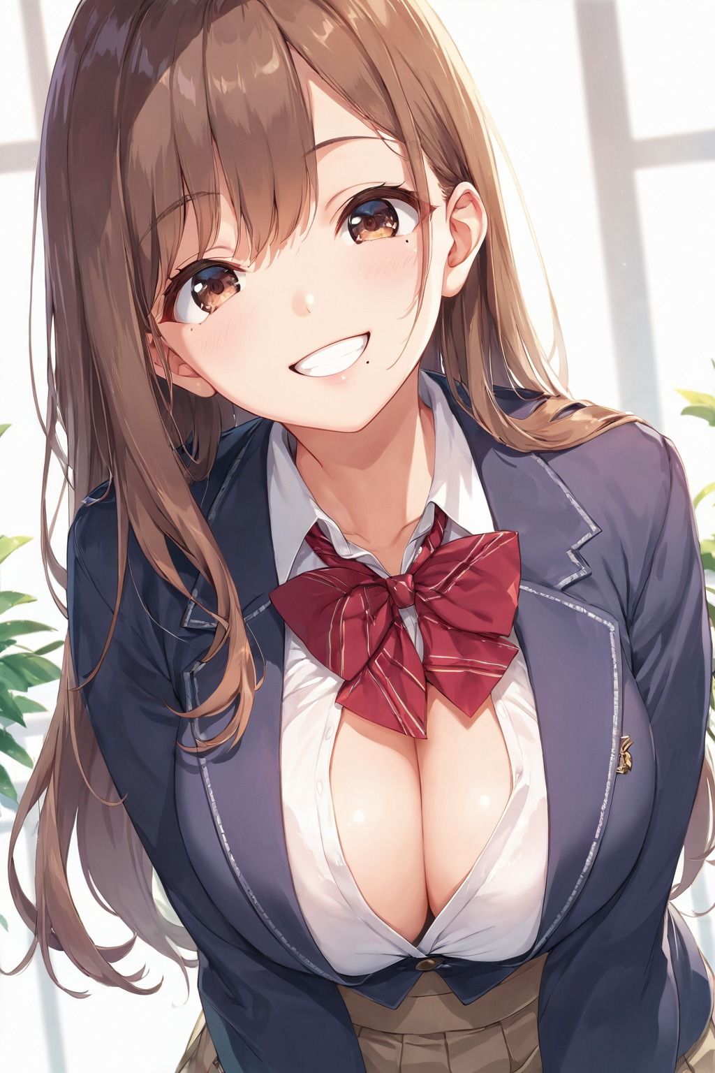 サンプル画像1:爆乳ギャルに中出し！性教育学園！！(きょほう) [d_499188]