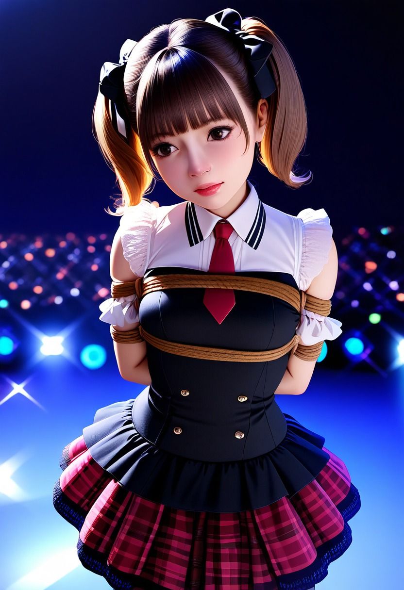 サンプル画像3:今日もまた縛られちゃいました〜アイドル編vol.1〜(くろねこ倶楽部) [d_499203]