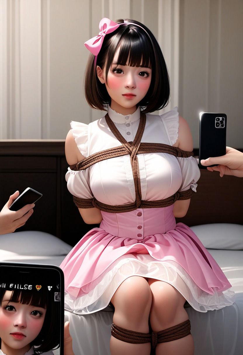 サンプル画像2:今日もまた縛られちゃいました〜アイドル編vol.2〜(くろねこ倶楽部) [d_499231]