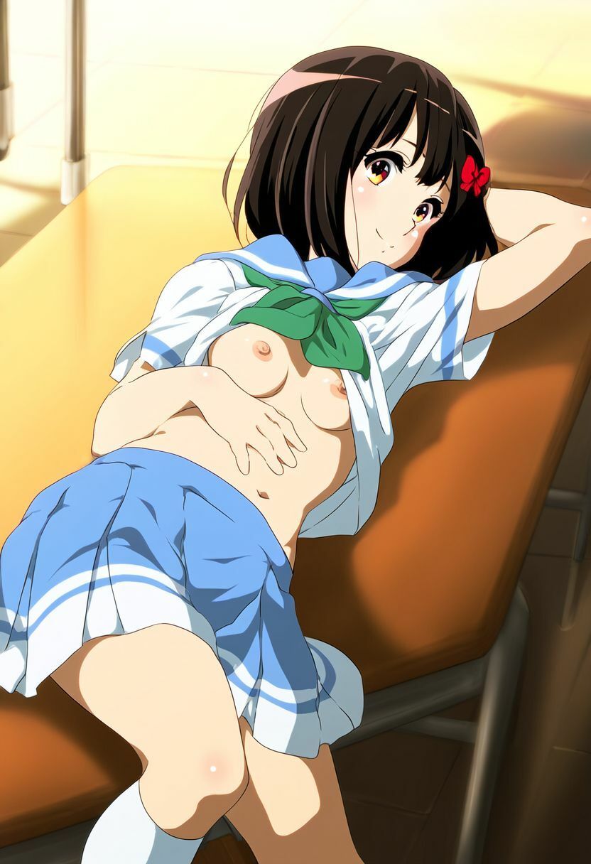 サンプル画像3:響け！吹奏楽部員たち(ラブライフ) [d_499336]