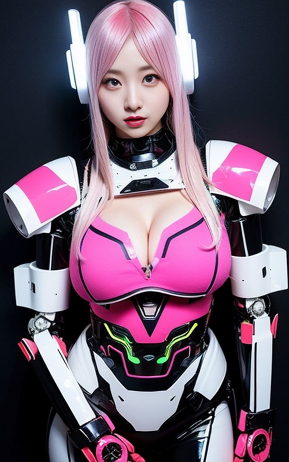 サンプル画像2:巨乳アンドロイド美女【AIグラドル編集部vol.158】(AI美女出版) [d_499578]