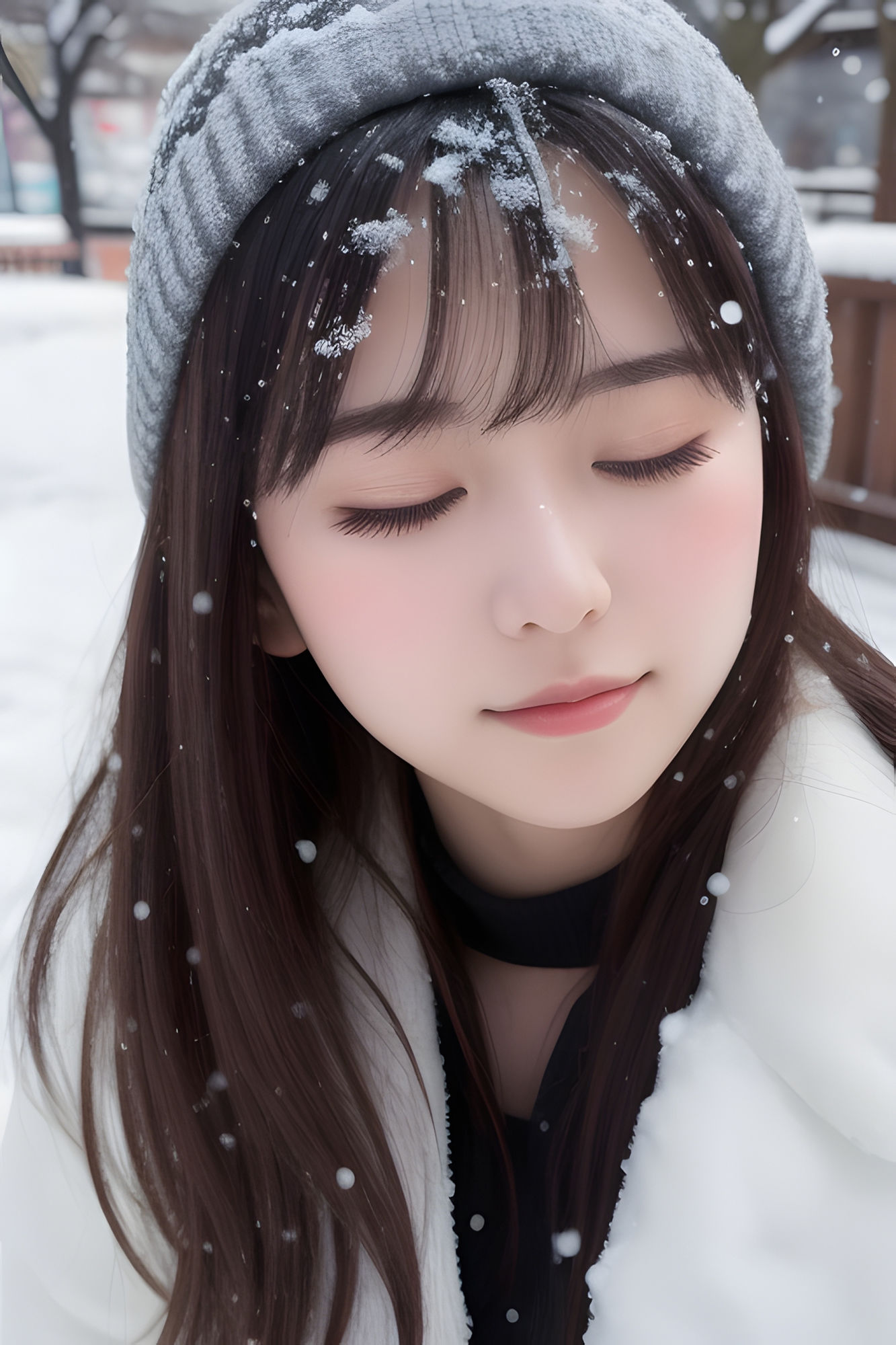 サンプル画像3:あなたの好みはどのキス顔？ （2）(AI Force) [d_499725]