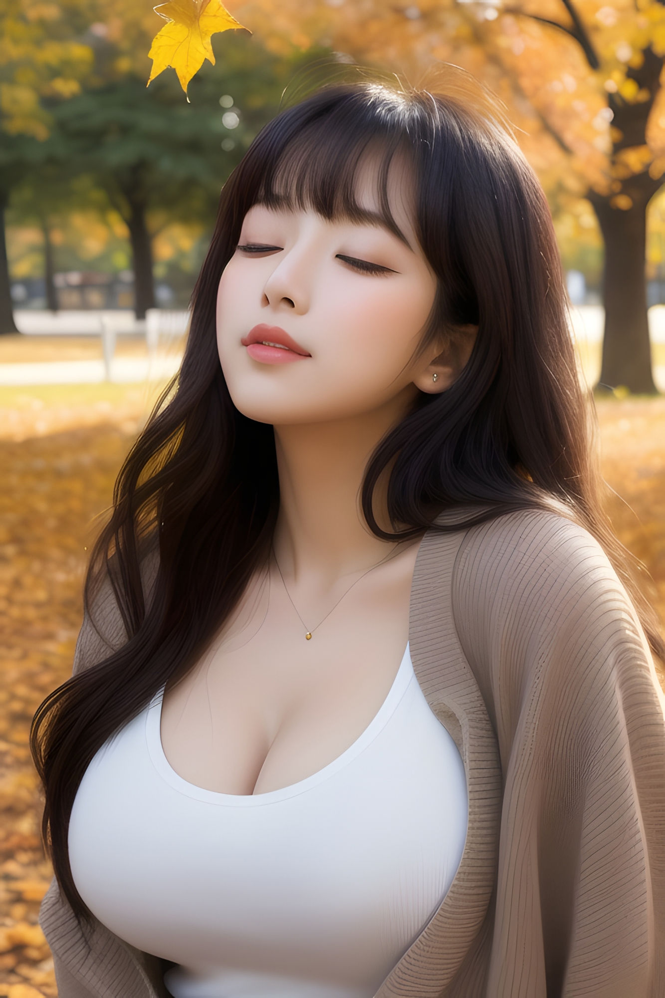 サンプル画像4:あなたの好みはどのキス顔？ （2）(AI Force) [d_499725]