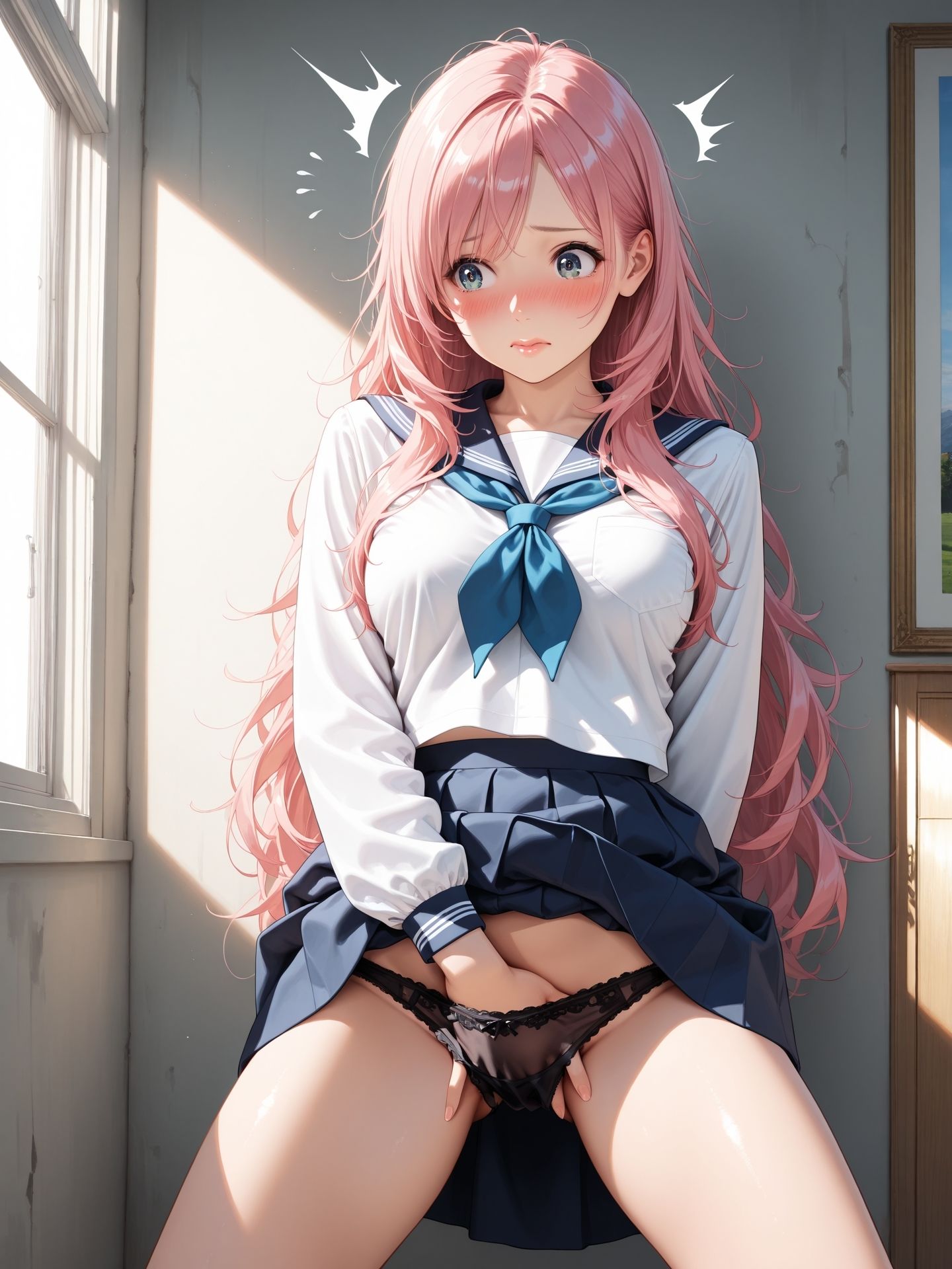 サンプル画像1:オナってる所を見つけたから撮った 1 〜これ、ばら撒かれたくないよね？〜(ニッチッチ) [d_499754]