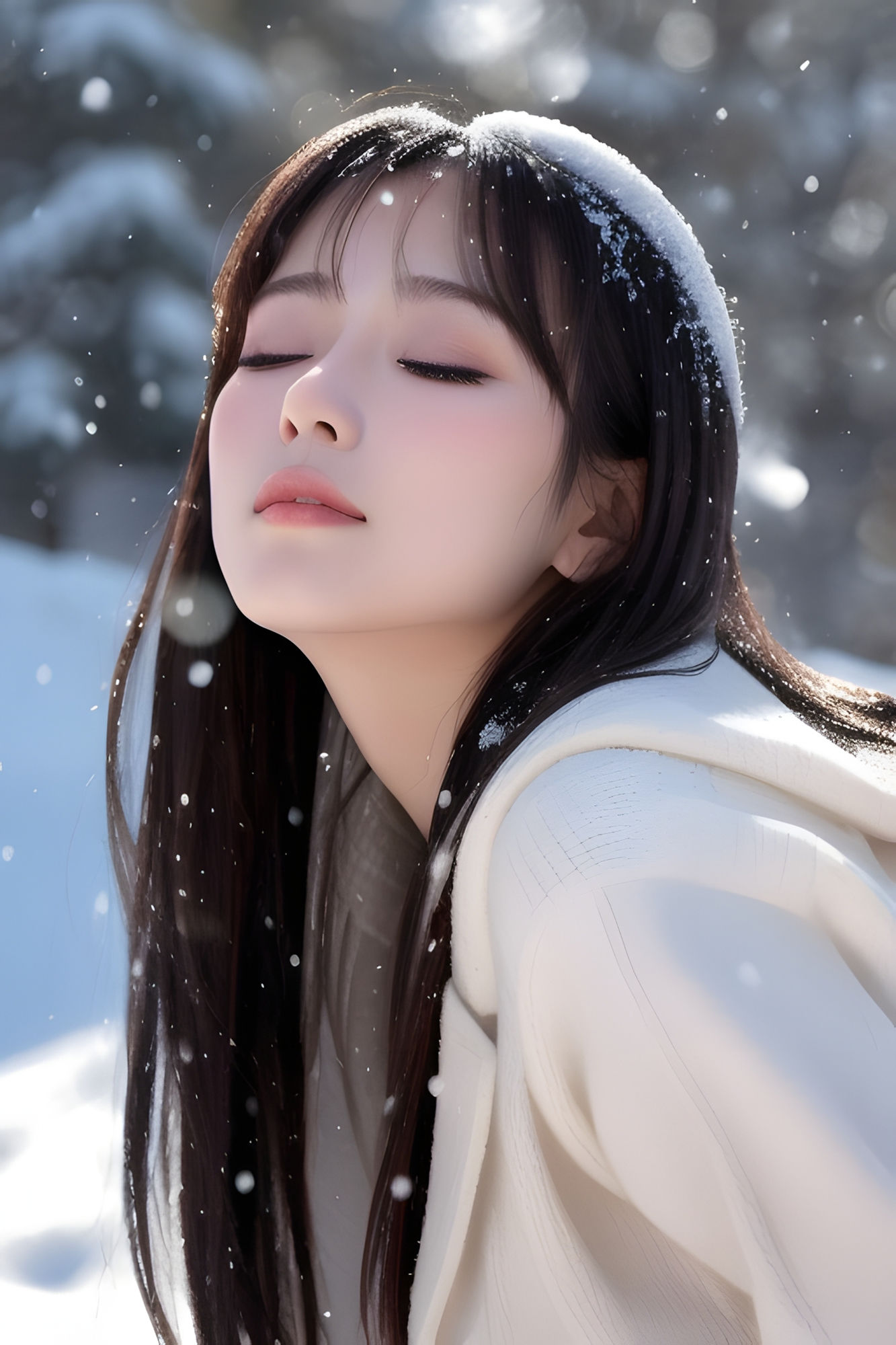 サンプル画像3:あなたの好みはどのキス顔？  （3）(AI Force) [d_499784]