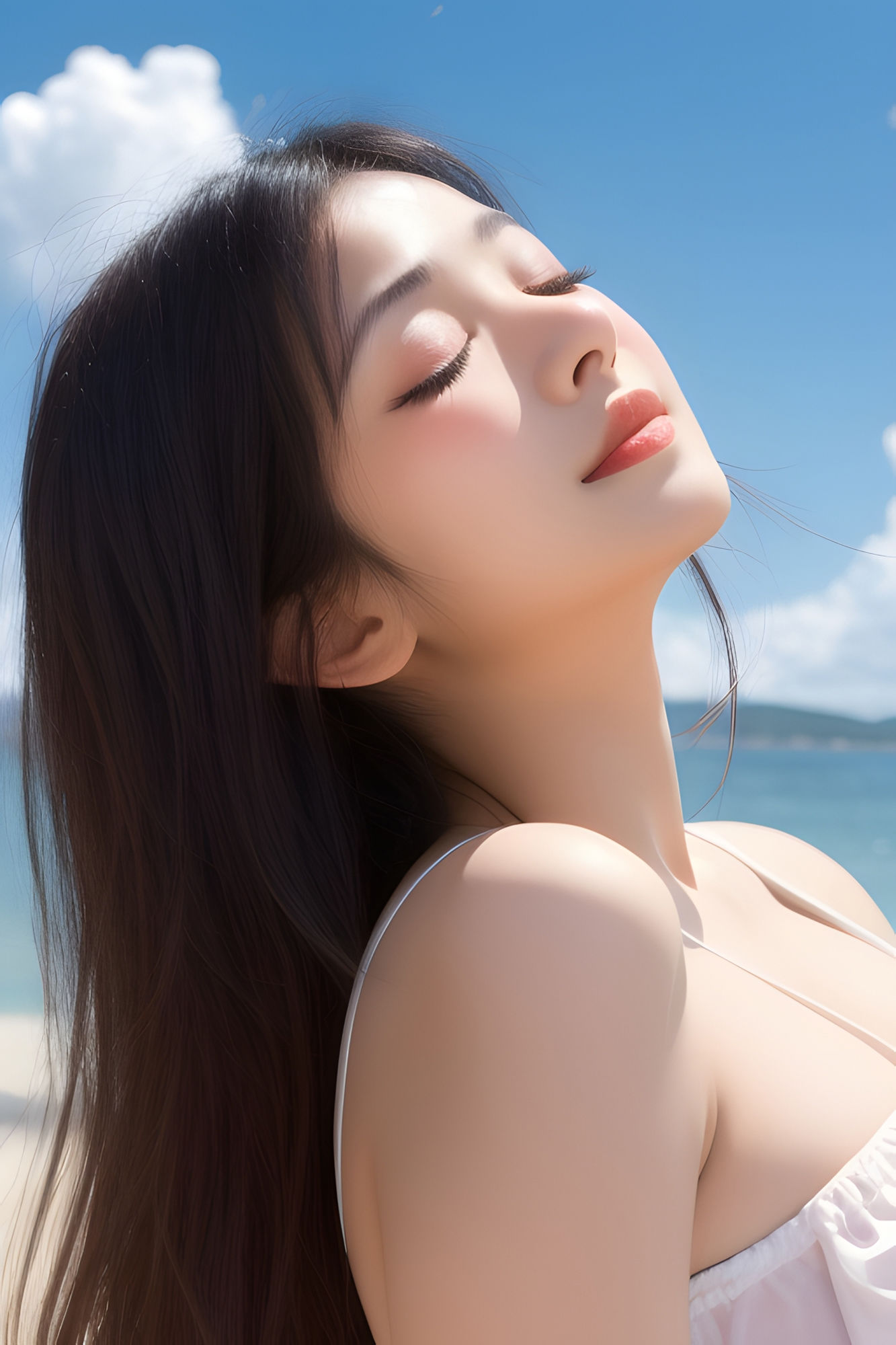 サンプル画像4:あなたの好みはどのキス顔？  （3）(AI Force) [d_499784]