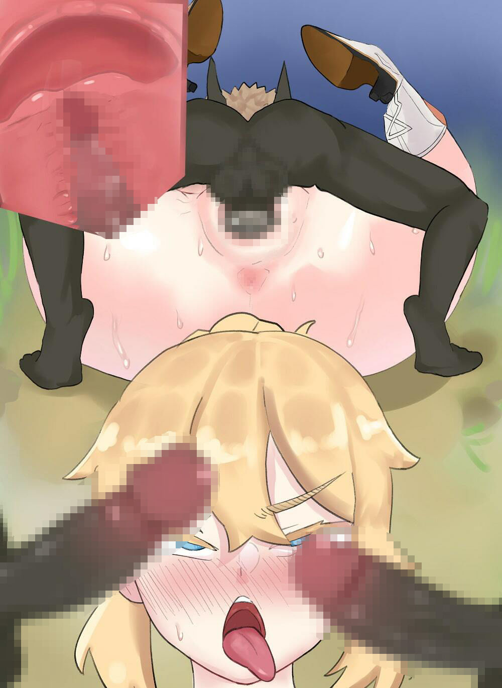 サンプル画像3:「G○nshin Impact」捕まっていっぱいえっちなことされちゃう代理団長(Studio34) [d_499824]