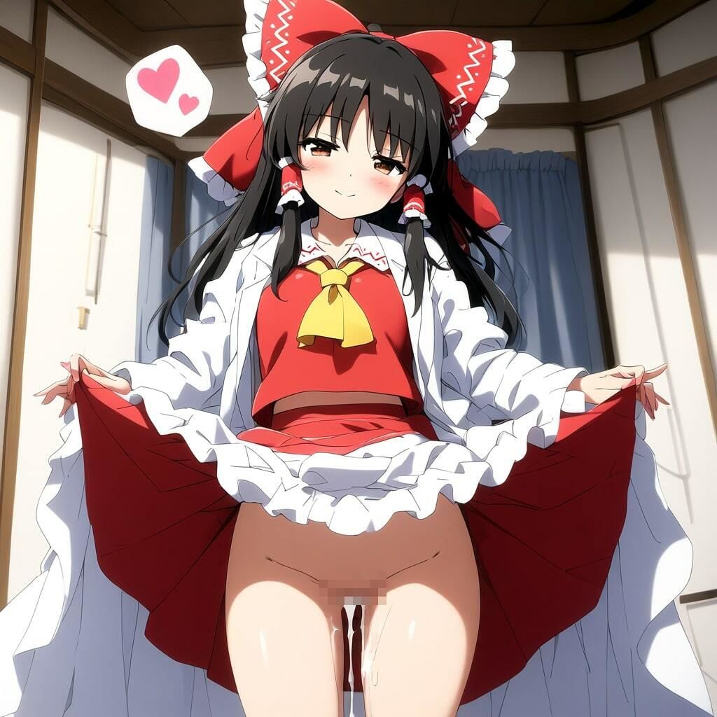 サンプル画像2:【ハメ撮り中出し】某有名な巫女さんをいちゃラブSEXで孕ませる〜霊○とラブラブSEXしまくるCG集〜(ミライサキAIクラブ) [d_499825]