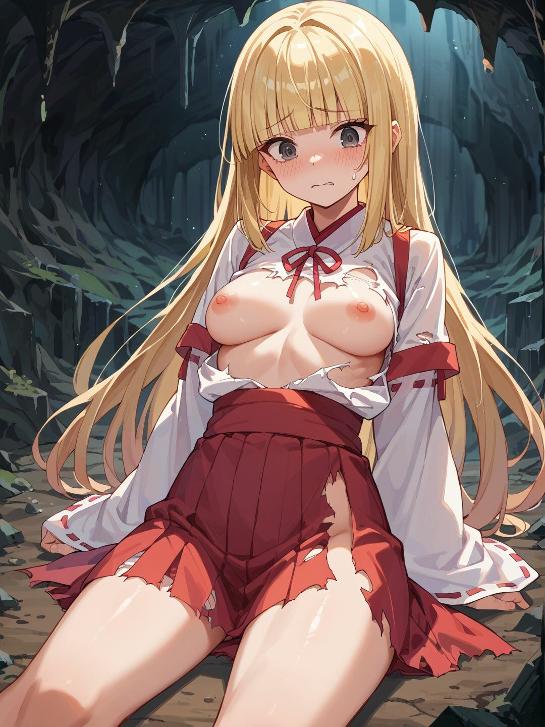 サンプル画像2:敗北勇者パーティー【CG100枚】(ふぇちずむ) [d_499879]