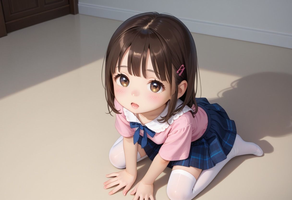 サンプル画像2:催●性教育 ちっぱい少女の特別課外授業(禁断果汁) [d_499952]