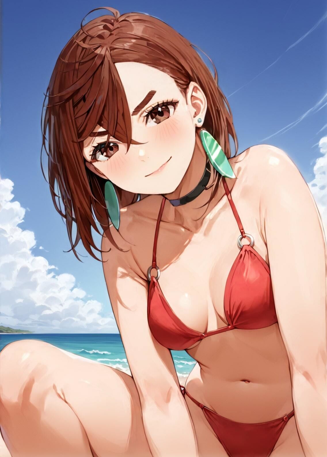 サンプル画像1:「ダンダダン」綾瀬桃セクシー写真集2（全500枚）(人の海) [d_499957]