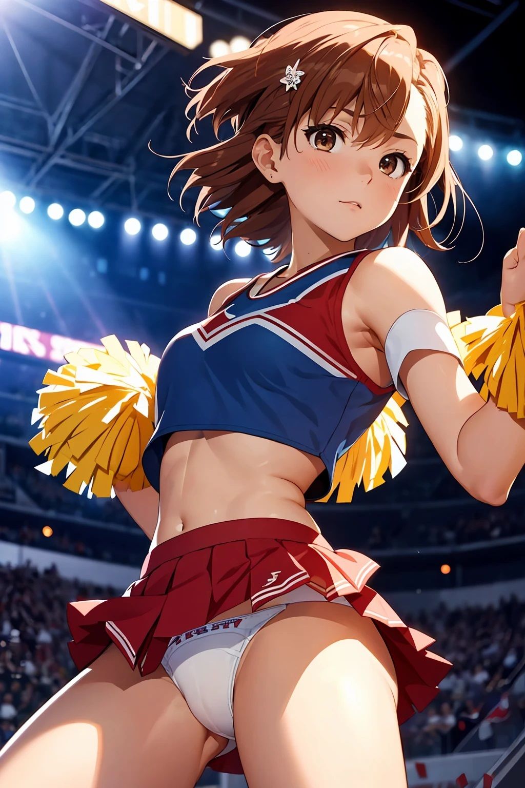 サンプル画像2:御坂〇琴  チアリーダー（50枚）(ひぐまアート) [d_499994]