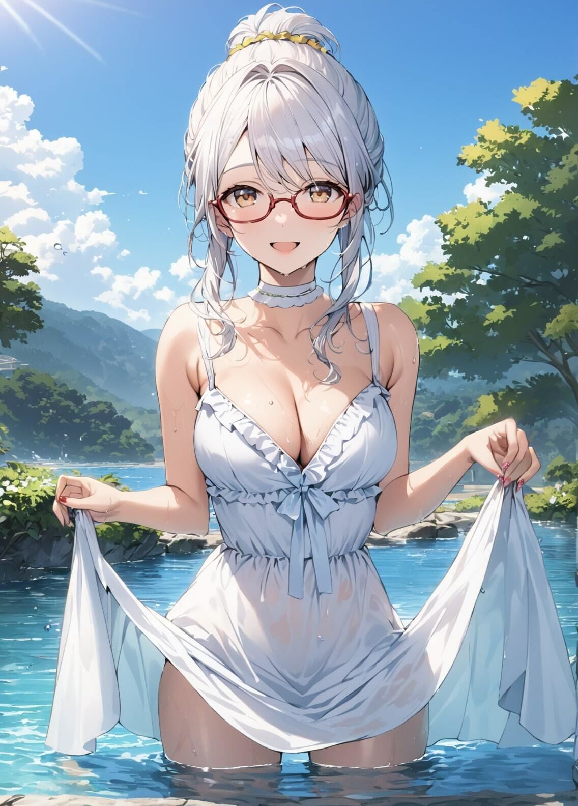 サンプル画像1:「ダンダダン」綾瀬星子セクシー写真集2（全500枚）(人の海) [d_499997]