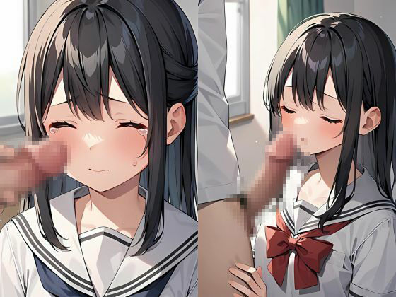 サンプル画像1:巨乳な妹ちゃんと誰もいない学校で中出しセックスしまくってる話(ママコチャ) [d_500099]