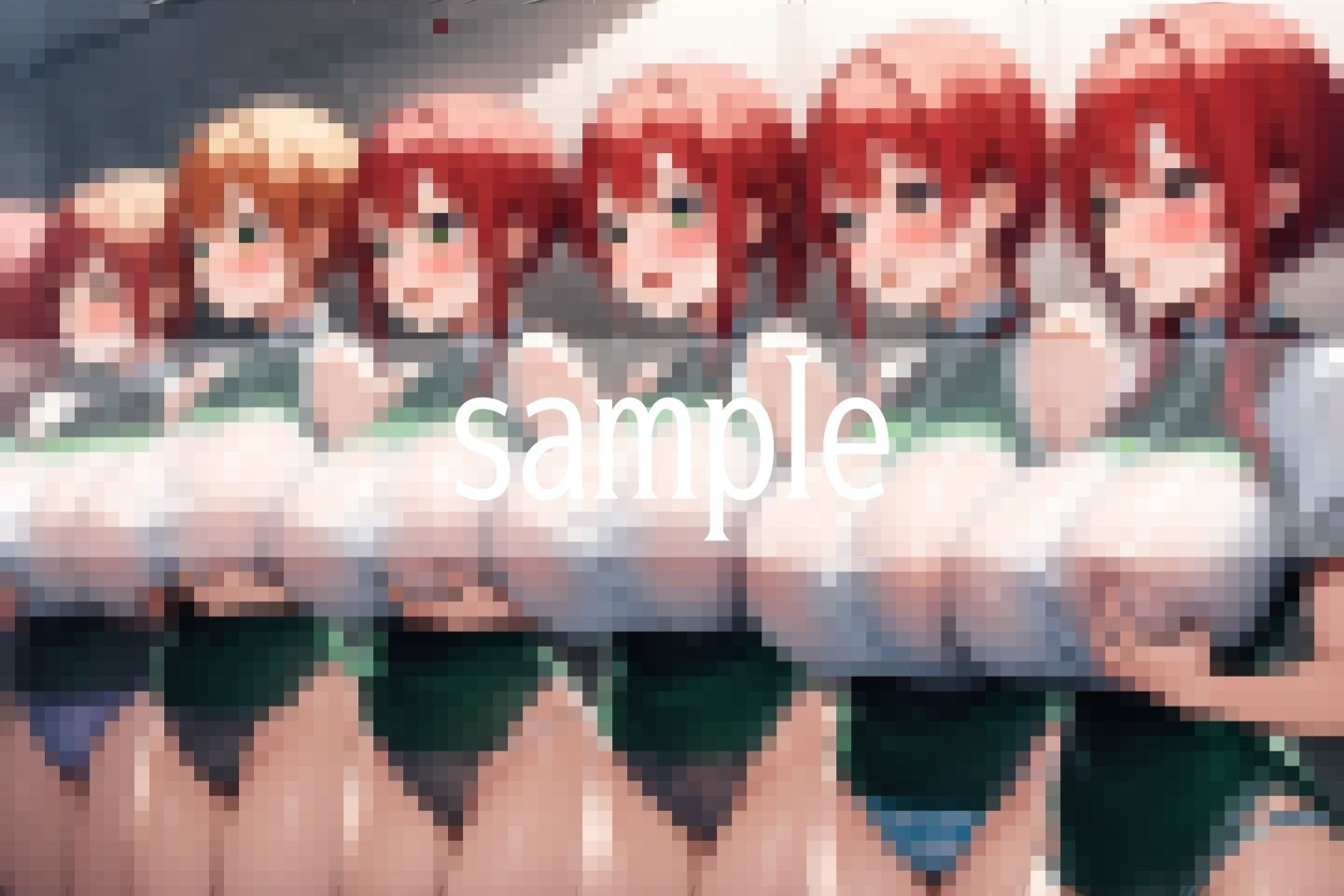 サンプル画像6:乳部〜Gカップ以下は入部禁止ですっ！(高画質AI生成LABO) [d_500108]