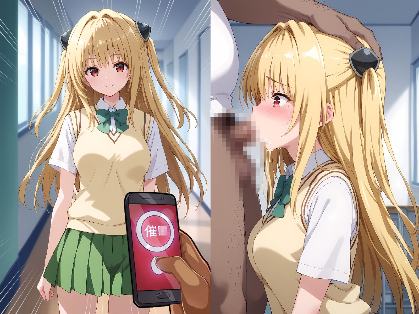 サンプル画像4:意識だけ残してるタイプの催〇 災難な3人(THE PONPON) [d_500112]