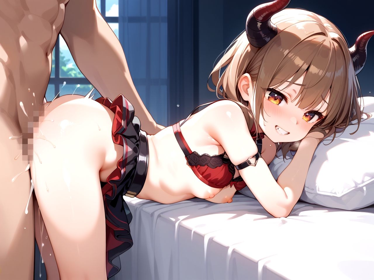 サンプル画像3:ロリ淫魔ちゃんがおうちにやってきた！(ろりぺっとん) [d_500135]