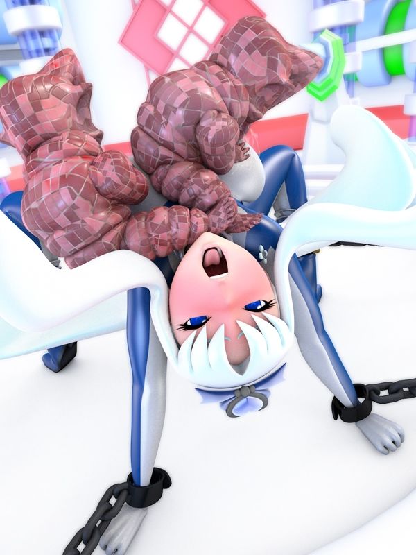 サンプル画像4:銀河捜査官ブレイブ☆マリーナVSグレムリン星人(四次元少女ネオス) [d_500165]